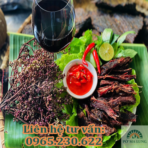Thịt trâu sấy Pờ Ma Lung thumb